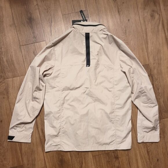 Nike Sportswear Hooded Jacket Tan Size M NWT - Picture 6 of 12